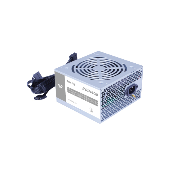 Value-Top VT-S200A Plus Real 200W ATX Power Supply with Flat Cable