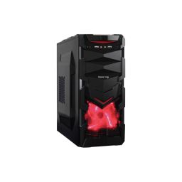 VALUE-TOP VT-K76-R ATX GAMING CASING WITH FRONT 12CM LED FAN, 1*USB2.0 & 1*USB3.0
