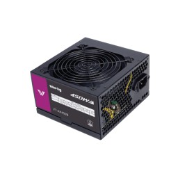 Value-Top VT-AX450B Real 450W Black ATX Power Supply with Flat Cable
